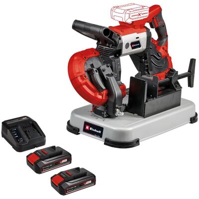Einhell TE-MB 18/127 U Li 18v Cordless Bench or Handheld Bandsaw 2 x 2.5ah Li-ion Charger No Case Einhell TE-MB 18/127 U Li 18v Cordless Bench or Handheld Bandsaw 2 x 2.5ah Li-ion Charger No Case