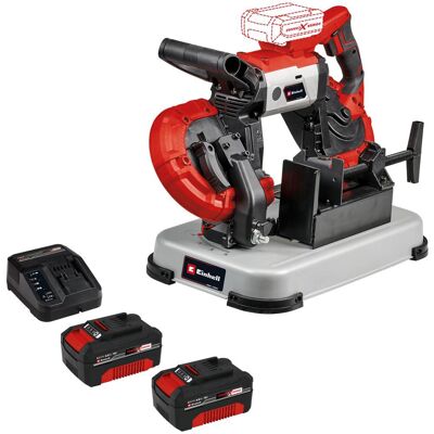 Einhell TE-MB 18/127 U Li 18v Cordless Bench or Handheld Bandsaw 2 x 4ah Li-ion Charger No Case Einhell TE-MB 18/127 U Li 18v Cordless Bench or Handheld Bandsaw 2 x 4ah Li-ion Charger No Case