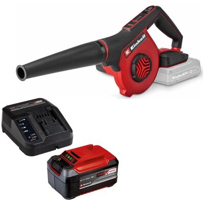 Einhell TE-CB 18/270 Li 18v Cordless Workshop Blower 1 x 5.2ah Plus Li-ion Charger No Case Einhell TE-CB 18/270 Li 18v Cordless Workshop Blower 1 x 5.2ah Plus Li-ion Charger No Case