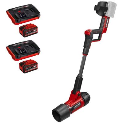 Einhell Professional GP-LB 36/270 Li E BL 36v Cordless Brushless Leaf Blower 2 x 6ah Plus Li-ion Twin or Dual Battery Charger Einhell Professional GP-LB 36/270 Li E BL 36v Cordless Brushless Leaf Blower 2 x 6ah Plus Li-ion Twin or Dual Battery Charger