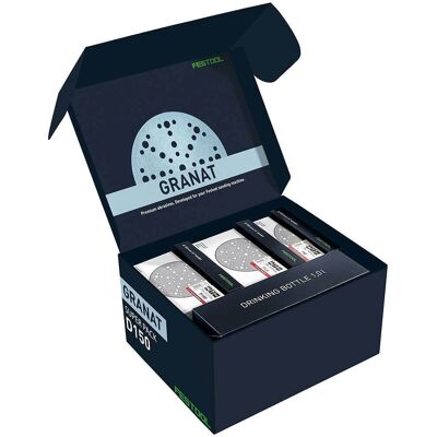 Festool Granat Super Pack - Abrasive Discs - P80, P120, P180 Festool Granat Super Pack - Abrasive Discs - P80, P120, P180