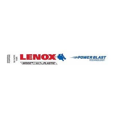 Lenox Reciprocating Saw Blade - 25 Pieces - Multi Material 305x19x1.3mm - 10/14 TPI Lenox Reciprocating Saw Blade - 25 Pieces - Multi Material 305x19x1.3mm - 10/14 TPI
