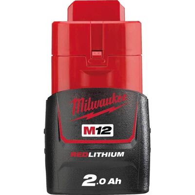 Milwaukee M12 B2 12v Cordless Li-ion Battery 2ah 2ah Milwaukee M12 B2 12v Cordless Li-ion Battery 2ah 2ah