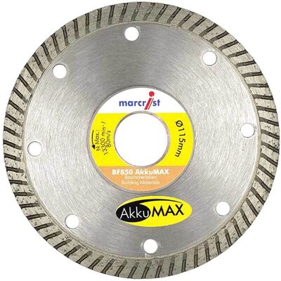Marcrist BF850 Diamond Cutting Disc - 125mm, 22.23mm bore - Diamond Marcrist BF850 Diamond Cutting Disc - 125mm, 22.23mm bore - Diamond