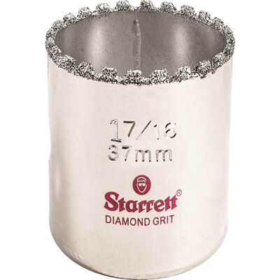 Starrett - D0176 - Diameter 37 mm - For diamond ceramic materials - Hole saw Starrett - D0176 - Diameter 37 mm - For diamond ceramic materials - Hole saw