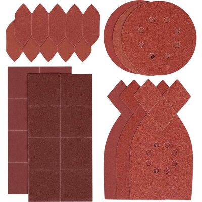 Stanley Abrasive Sheets Set - Large Surface - 32 pcs Stanley Abrasive Sheets Set - Large Surface - 32 pcs