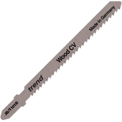Trend JB/T101B Professional Jigsaw Blade - Upcut for clean face finish - Jigsaw Blade Trend JB/T101B Professional Jigsaw Blade - Upcut for clean face finish - Jigsaw Blade