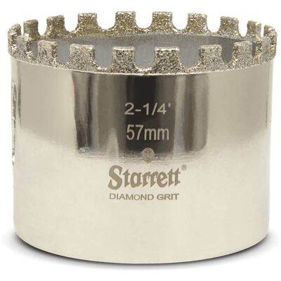 Starrett - D0214 - 57 mm - Diamond hole saw Starrett - D0214 - 57 mm - Diamond hole saw
