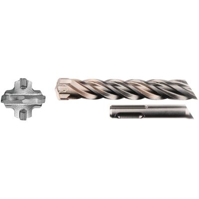 Makita Nemesis II SDS Masonry Hammer Drill Bit 30mm 450mm Pack of 1 Makita Nemesis II SDS Masonry Hammer Drill Bit 30mm 450mm Pack of 1