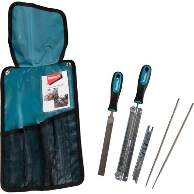 Makita 4.5mm Chainsaw Chain Sharpening Set Makita 4.5mm Chainsaw Chain Sharpening Set