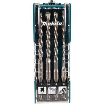 Makita 4 Piece SDS Plus Drill Bit Set Makita 4 Piece SDS Plus Drill Bit Set