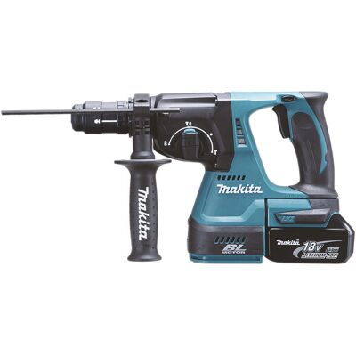 Makita DHR243 18v LXT Cordless Brushless SDS Plus Hammer Drill 2 x 5ah Li-ion Battery Charger Case Makita DHR243 18v LXT Cordless Brushless SDS Plus Hammer Drill 2 x 5ah Li-ion Battery Charger Case