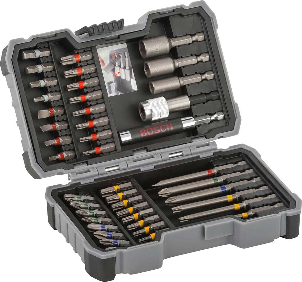 Bosch Professional Bosch 43 Piece Nut Driver and Screwdriver Bit Set
