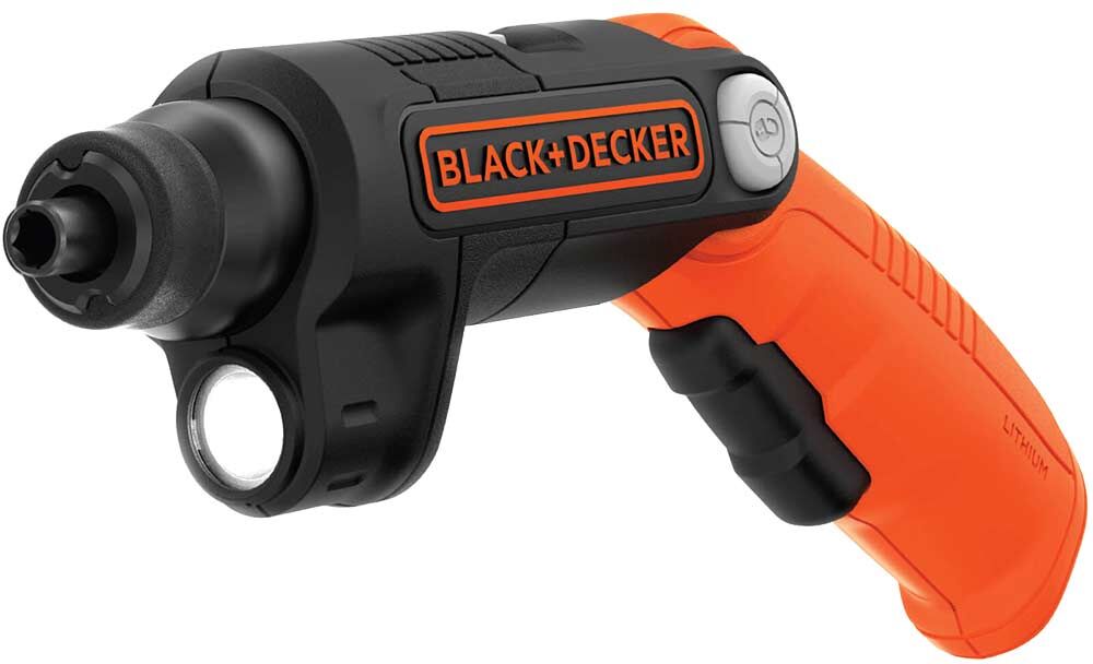 Black and Decker BDCSFL20C 3.6v Cordless Pivot Screwdriver 1 x 1.5ah Integrated Li-ion Battery Charger No Case