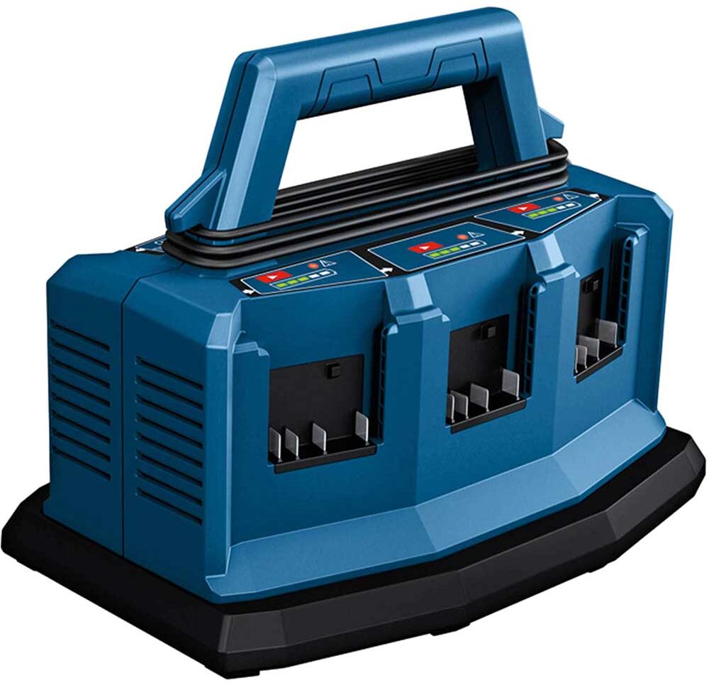 Bosch Professional Bosch Genuine BLUE GAL 18V6-80 6 port 18v Bosch Cordless Battery Charger 240v