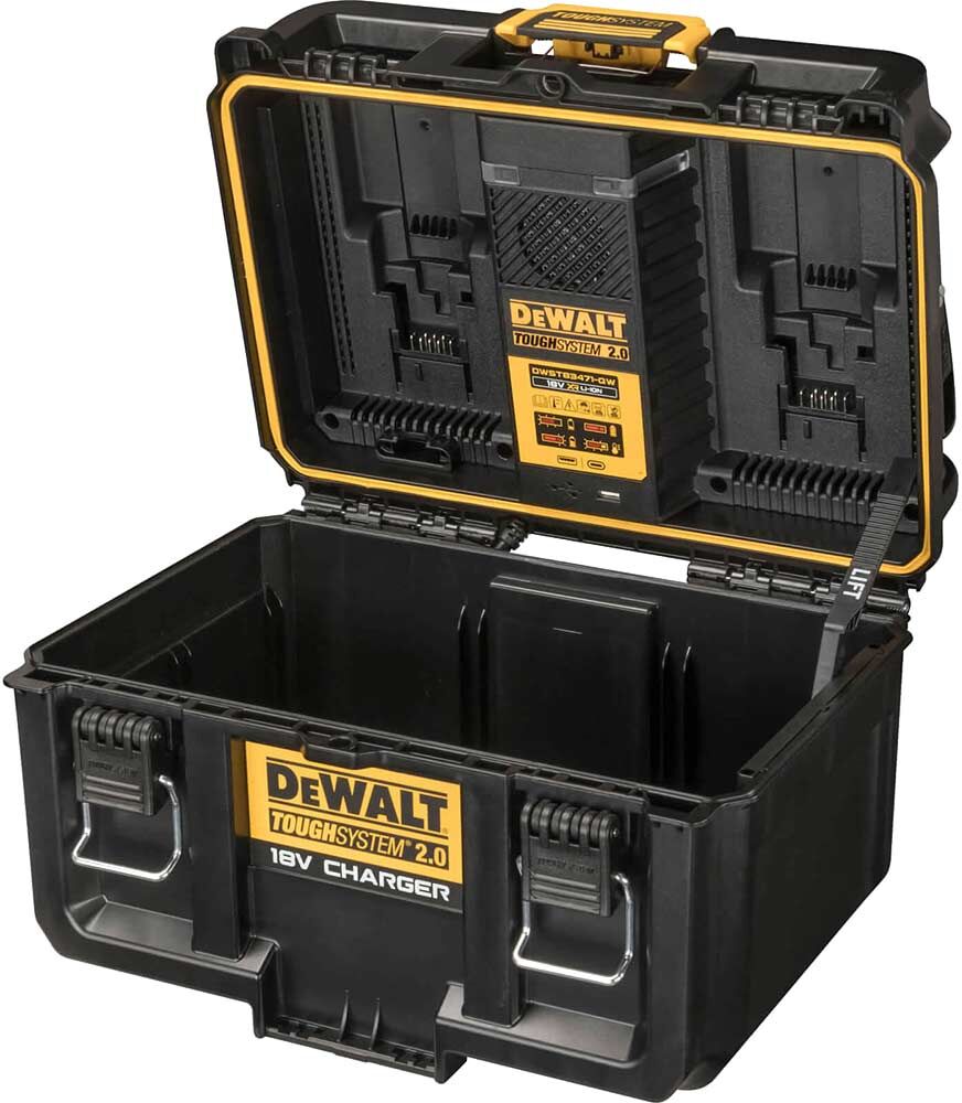 DeWalt DWST83470-1 Tough System V2 XR & FlexVolt Cordless Batteries Charger Box 240v