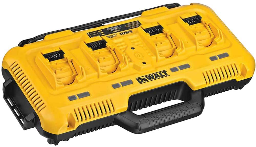 DeWalt DCB104 18v XR Cordless Four Port Li-ion Fast Battery Charger 240v