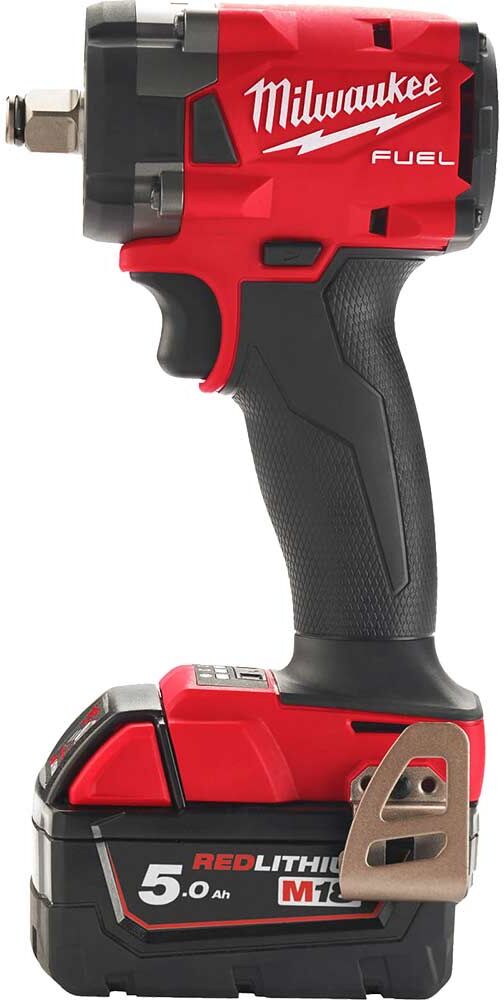 Milwaukee M18 FIW2F38 Fuel 18v Cordless Brushless 3/8" Drive Impact Wrench 2 x 5ah Li-ion Battery Charger Case