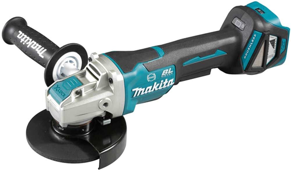 Makita DGA519 18v LXT Cordless Brushless X Lock Angle Grinder 125mm No Batteries No Battery Charger No Case