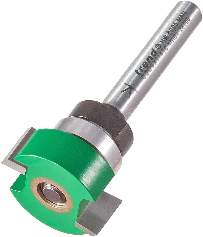 Trend CRAFTPRO Intumescent Strip Router Cutter 24mm 10mm 1/4"