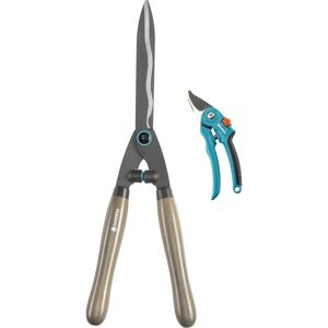 Gardena Naturecut Hedge Shears and Secateurs Set Gardena Naturecut Hedge Shears and Secateurs Set