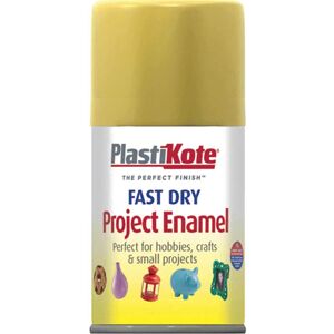 Plastikote Dry Enamel Aerosol Spray Paint Gold Leaf 100ml Plastikote Dry Enamel Aerosol Spray Paint Gold Leaf 100ml