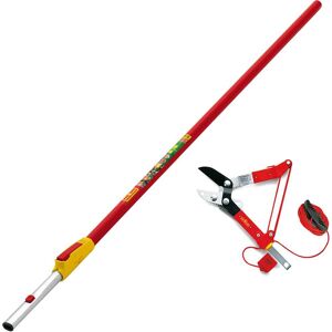 Wolf Garten Multi Change Telescopic Anvil Tree Loppers 4m Wolf Garten Multi Change Telescopic Anvil Tree Loppers 4m