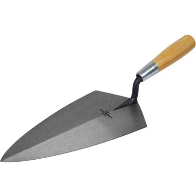Marshalltown M1911 Brick Trowel Philadelphia Pattern 11" Wooden Handle - Brick Trowel Marshalltown M1911 Brick Trowel Philadelphia Pattern 11" Wooden Handle - Brick Trowel