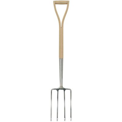 Draper Junior Heritage Digging Fork - Stainless Steel Gardening Tool Draper Junior Heritage Digging Fork - Stainless Steel Gardening Tool