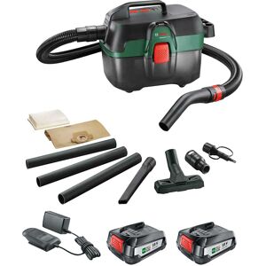 Bosch Home and Garden Bosch ADVANCEDVAC 18V-8 P4A 18v Cordless Portable Wet and Dry Vacuum Cleaner 8L 2 x 2.5ah Li-ion Battery Charger No Case Bosch Home and Garden Bosch ADVANCEDVAC 18V-8 P4A 18v Cordless Portable Wet and Dry Vacuum Cleaner 8L 2 x 2.5ah Li-ion Battery Charger No Case