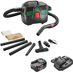 Bosch Home and Garden Bosch ADVANCEDVAC 18V-8 P4A 18v Cordless Portable Wet and Dry Vacuum Cleaner 8L 1 x 4ah Li-ion Battery Charger No Case Bosch Home and Garden Bosch ADVANCEDVAC 18V-8 P4A 18v Cordless Portable Wet and Dry Vacuum Cleaner 8L 1 x 4ah Li-ion Battery Charger No Case