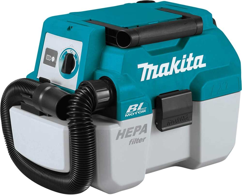 Makita DVC750L 18v LXT Cordless Brushless Dust Extractor No Batteries No Battery Charger No Case