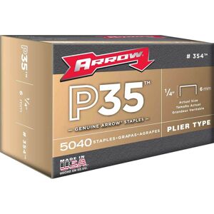 Arrow P35 Staples 6mm Pack of 5000 Arrow P35 Staples 6mm Pack of 5000