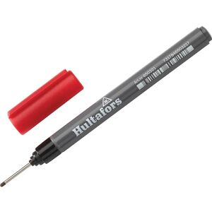 Hultafors Deep Hole Permanent Marker Pen RED Pack of 1 Hultafors Deep Hole Permanent Marker Pen RED Pack of 1