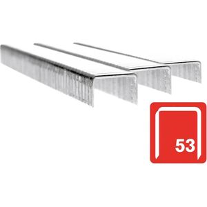 Rapid Type 53 Galvanised Staples 6mm Pack of 2500 Rapid Type 53 Galvanised Staples 6mm Pack of 2500
