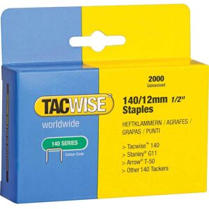 Tacwise T50 G Heavy-Duty Staples 12mm - Staples Tacwise T50 G Heavy-Duty Staples 12mm - Staples