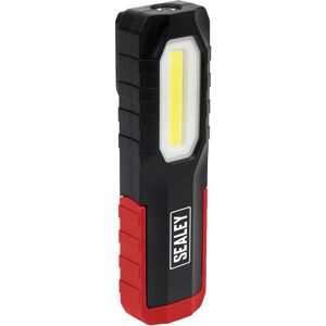 Sealey Rechargeable 3 in 1 LED Inspection Light Torch Black / Red Sealey Rechargeable 3 in 1 LED Inspection Light Torch Black / Red