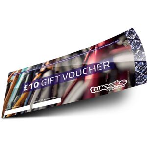 Tweeks Cycles Gift Vouchers 10 Pound Gift Voucher