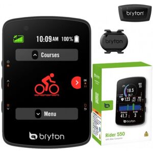 Bryton Rider 550 Cycle Computer With Sensor Bundle Bryton Rider 550 Cycle Computer With Sensor Bundle