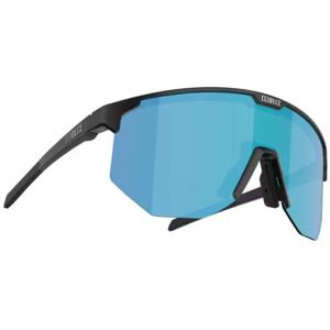 Bliz Hero Sunglasses - Matt Black Frame / Brown with Blue Multi Lens