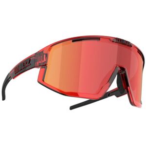 Bliz Fusion Sunglasses - Red Frame / Brown with Red Multi Lens