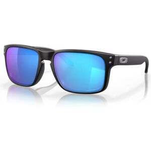 Oakley Holbrook Sunglasses - Matte Black Frame / Prizm Sapphire Polarized Lens