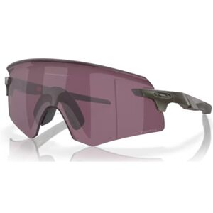 Oakley Encoder Prizm Sunglasses - Matte Olive Frame / Prizm Road Black Lens