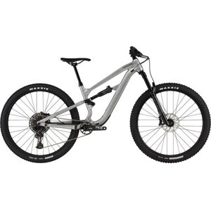 Cannondale Habit 3 Full Suspension Mountain Bike - 2023 - Grey, Large