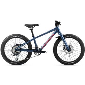 Orbea MX 20 Team Disc Kids Bike - 2024 - Moondust Blue - Red (Matt)