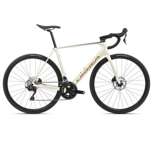 Orbea Orca M30 Road Bike - 2024 - Ivory White-Burgundy (Gloss)-Vulcano (Matt), 55cm