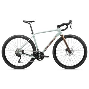 Orbea Terra H40 Gravel Bike - 2024 - Blue Stone (Gloss) - Copper (Matt), Medium