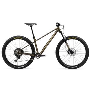 Orbea Laufey H30 Hardtail Mountain Bike - 2024 - Metallic Olive Green-Titanium Black (Gloss), Medium