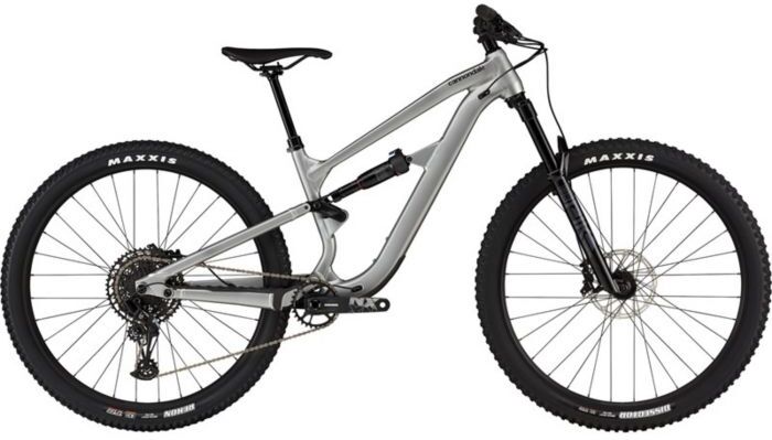 Cannondale Habit 3 Full Suspension Mountain Bike - 2023 - Grey, Large