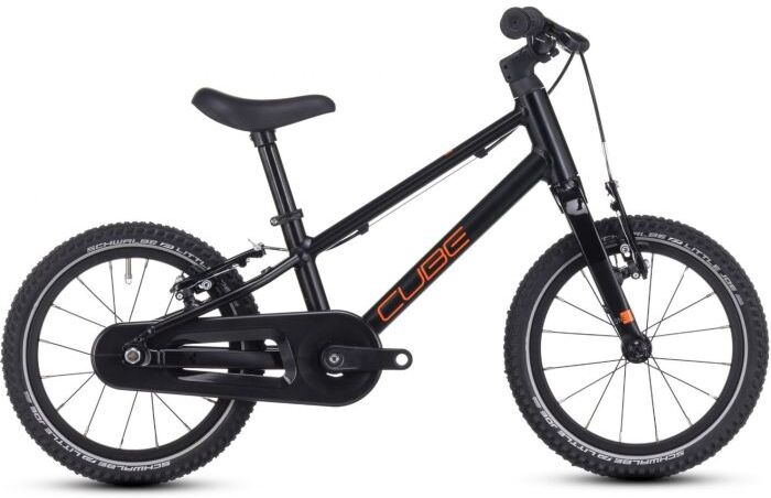 Cube Numove 140 Kids Bike - Black / Orange